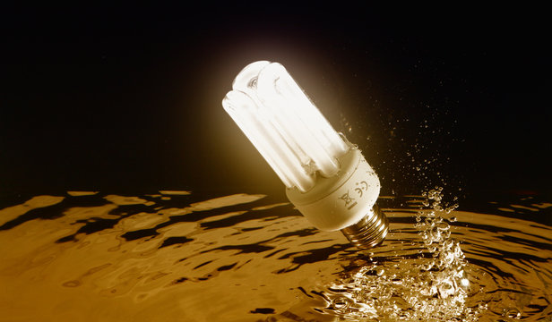 lampadina a basso consumo - risparmio energetico