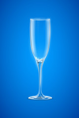 Empty Champagne Glass