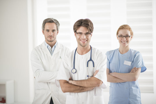 medical team portrait