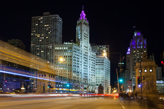 Chicago Rush Hour Traffic