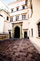 Fototapeta na wymiar Wawel Cathedral,famous Polish landmark on the Wawel Hill,Cracow