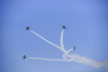 2011 in Granada, GRANADA, spain, SPAIN - JUNE 19: Aerobatic Span