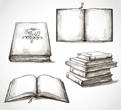 How to draw a realistic open book step by step. 