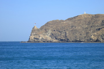 Fototapeta na wymiar Fort in Muscat