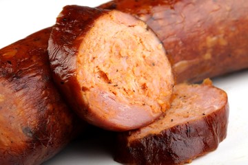 smoked pork sausage