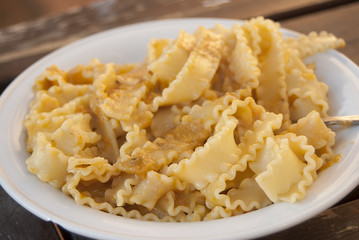 pasta with pumpkin
