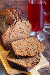 Chocolate spicy cake