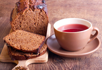 Chocolate, spicy cake