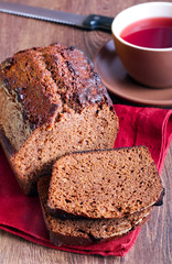 Chocolate, spicy cake