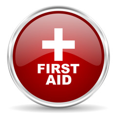 Obraz premium first aid icon