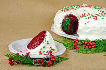 red velvet bundt cake
