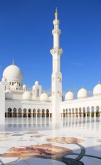 Fototapeta na wymiar Sheik Zayed Grand Mosque