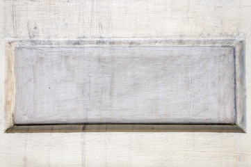 frame on a painted wall