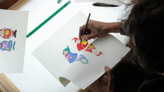 working in the 2d animation industry