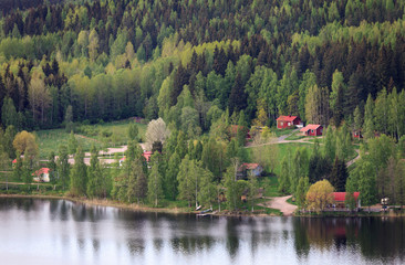 Fototapeta na wymiar Finnish Countryside