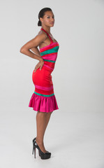 A Perfect Pose Against a Perfect Background