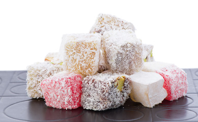 Close-up of Turkish Delight