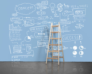 drawing business concept