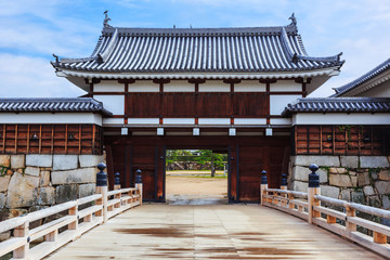 Obraz premium The Gate of Hiroshima Castle