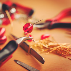 Earrings making