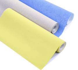 Wallpapers isolated on white