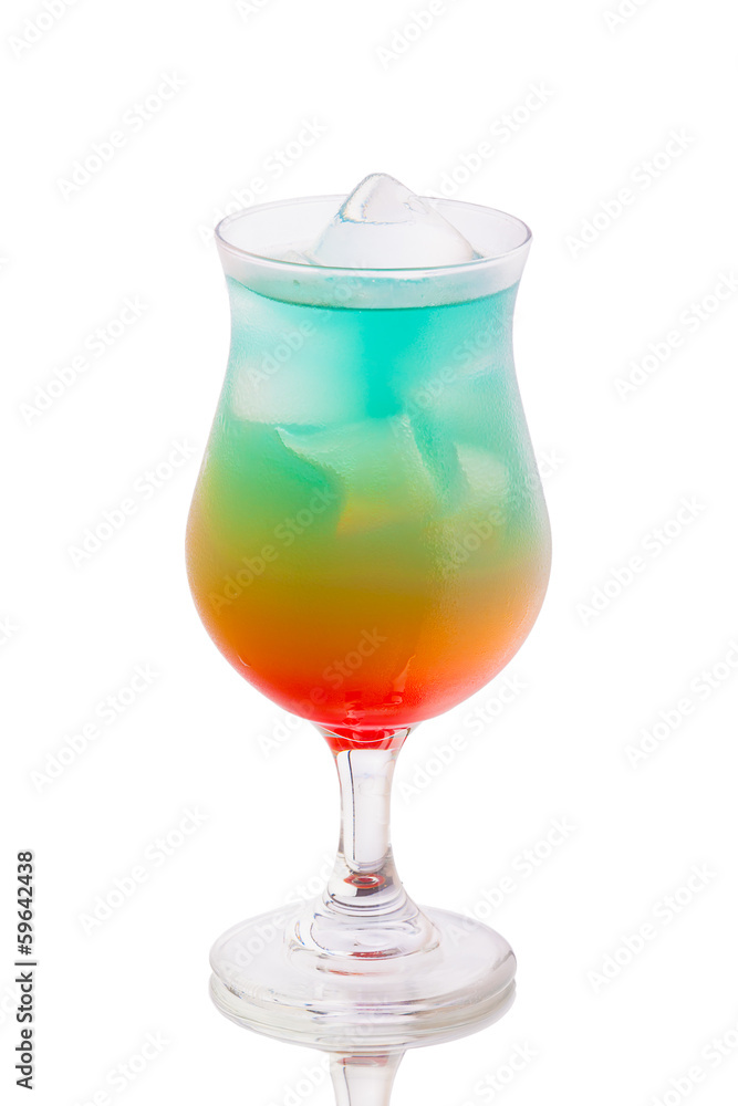 Sticker Coloured cocktail