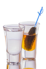 Cucumber shot drink