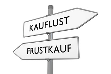 KAUFLUST / FRUSTKAUF