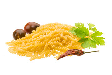 Raw macaroni