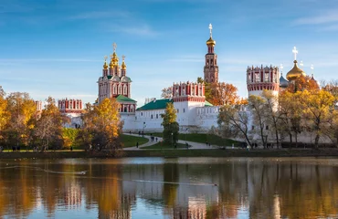 Tuinposter Novodevichy Monastery, Moscow, Russia © Sergey Kelin
