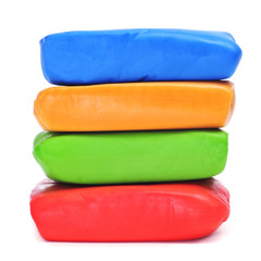bars of rolled fondant