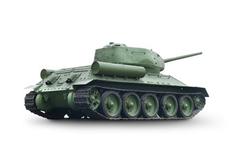 Old green tank