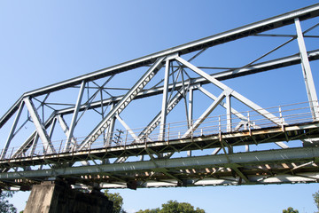 Part of iron bridge