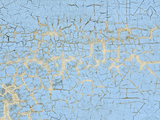 Tisch Platte blau top alt