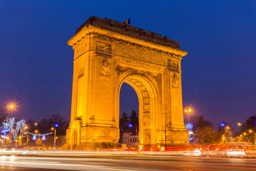 Arc de Triumph, Bucharest Romania