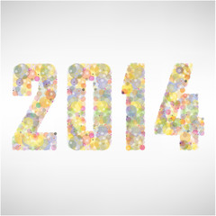 happy new year 2014  background