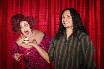 Man with Hungry Drag Queen