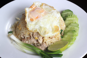 Fried rice with pork