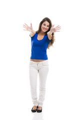 Obraz premium Happy woman