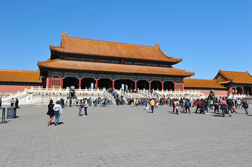 the forbidden city, Beijing, China