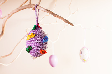 Handmade easter decorations