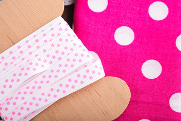 Polka dot textile