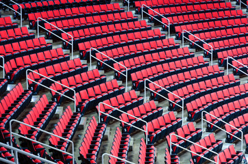 Obraz premium Indoor arena seats