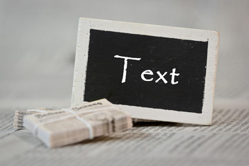 text