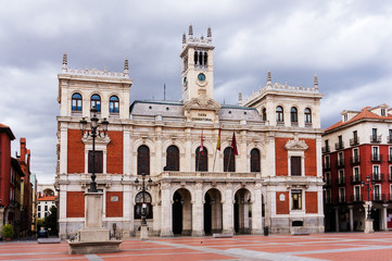 Fototapeta na wymiar City Hall of Valladolid