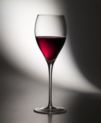 red wine glass