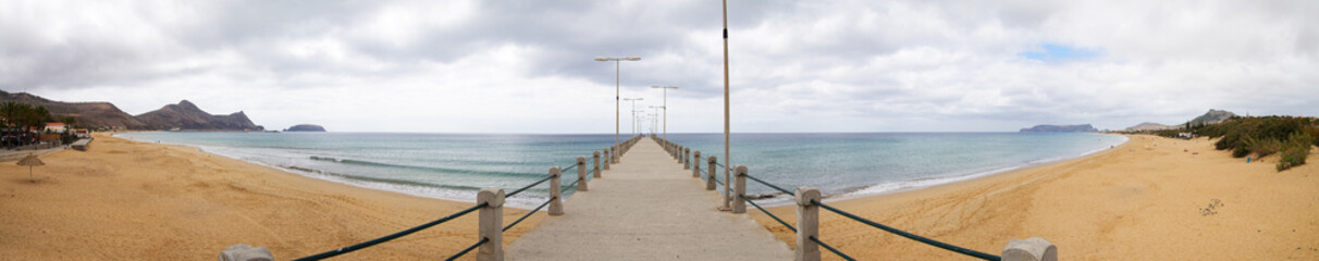 Fototapeta na wymiar Porto Santo beach