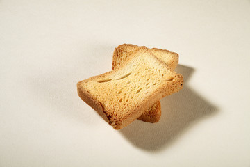 two slices toast