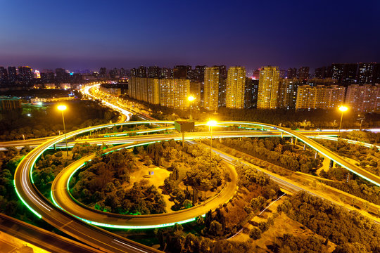 Aerial View Of The City Viaduct