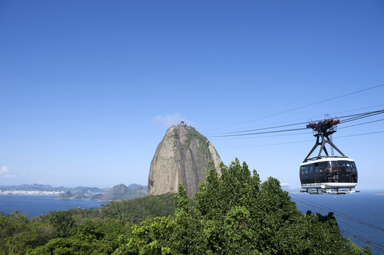 Sugarloaf Pao de Acucar Mountain Cable Car Rio